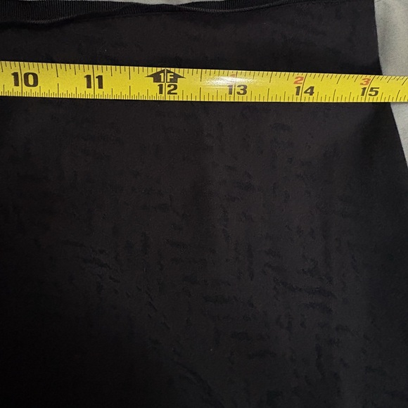 Rag & Bone Black 100 Percent Silk Midi Skirt Size 4‎ EUC - Picture 4 of 7
